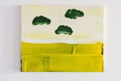Untitled, 2025, Acrylic on panel, 40.5 x 51 cm.